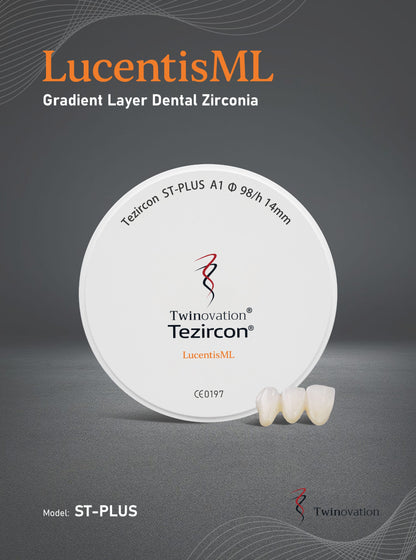 Tezircon ST-PLUS Lucentis ML Multi Transparency Dental Zirconia