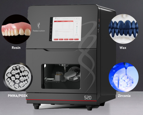 ZirMill 52D/52DCs 5-Axis Dry Milling Unit